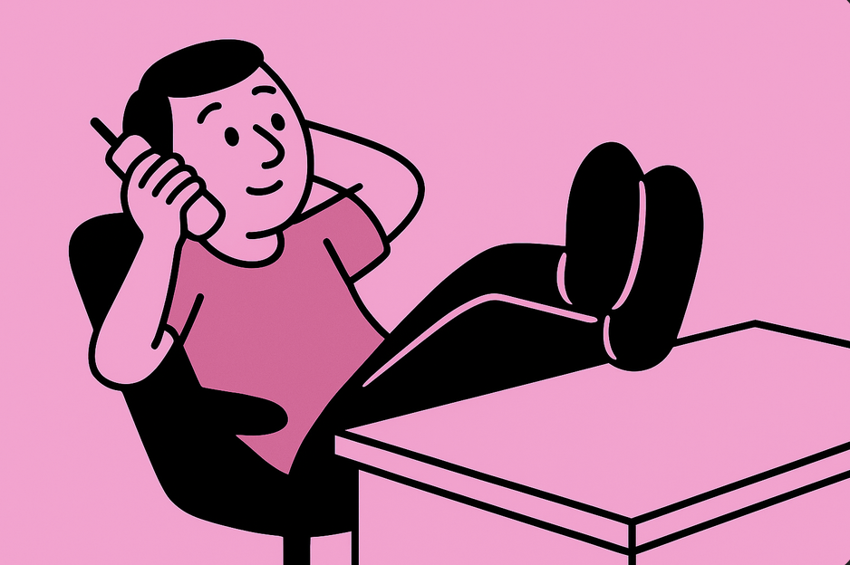 Illustratie bij contact